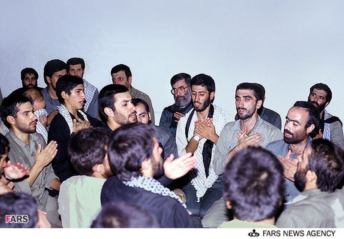 آیت‌الله خامنه‌ای در جمع لشکر خوبان/عکس