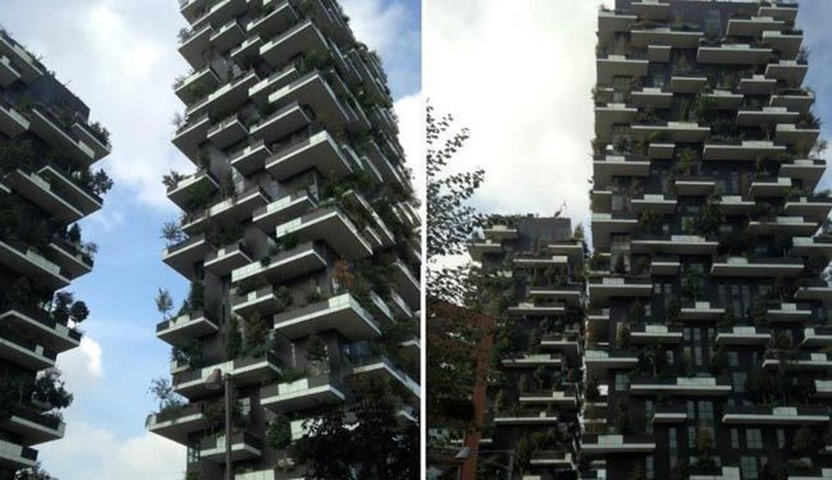 زیباترین آسمان خراش دنیا/عکس