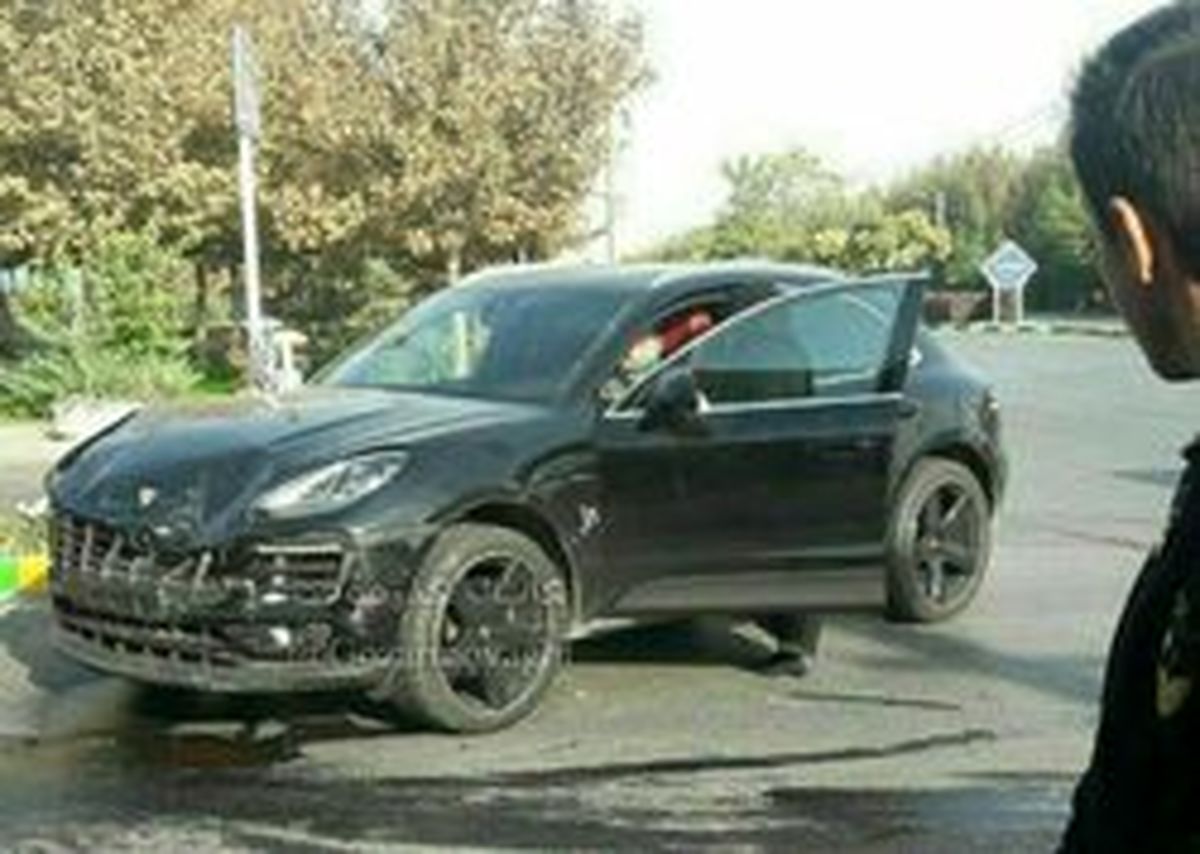 خانمی که با پورشه ماکانش تصادف کرد! +عکس