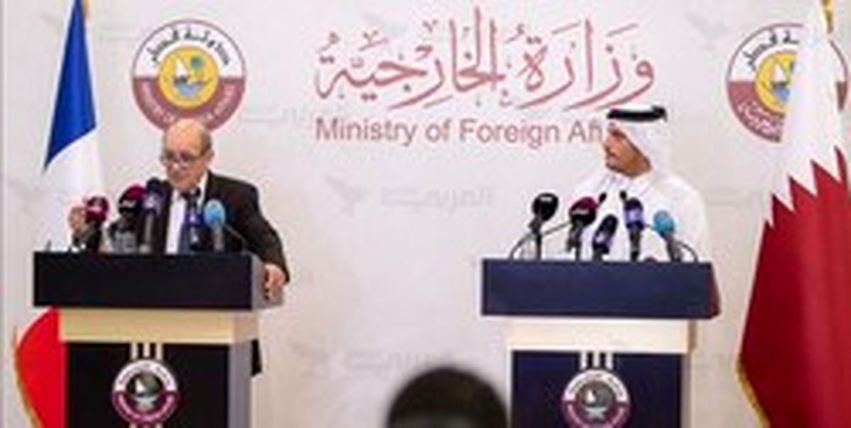 قطر و فرانسه توافقنامه «گفت‌وگوی راهبردی» امضا کردند
