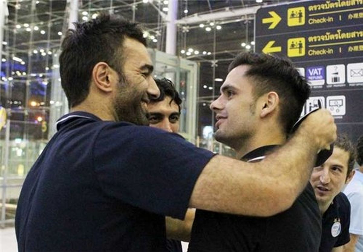 عکس/استقبال گوران یرکوویچ از استقلالی‌ها