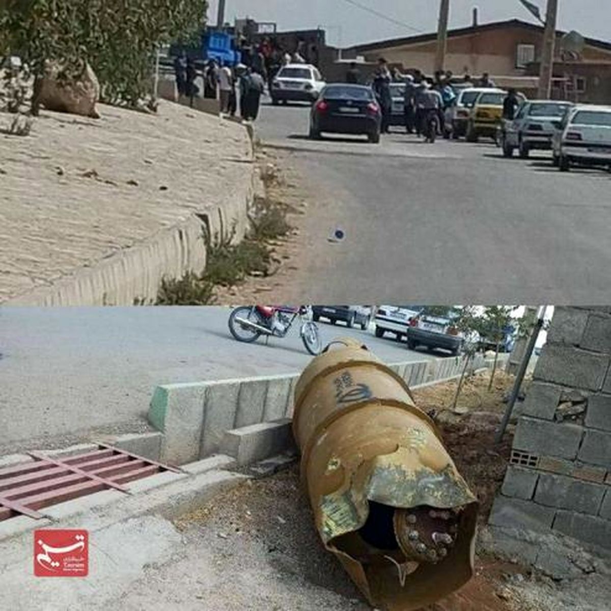 انفجار کپسول گاز کلر در روستای زنجیره علیا +عکس