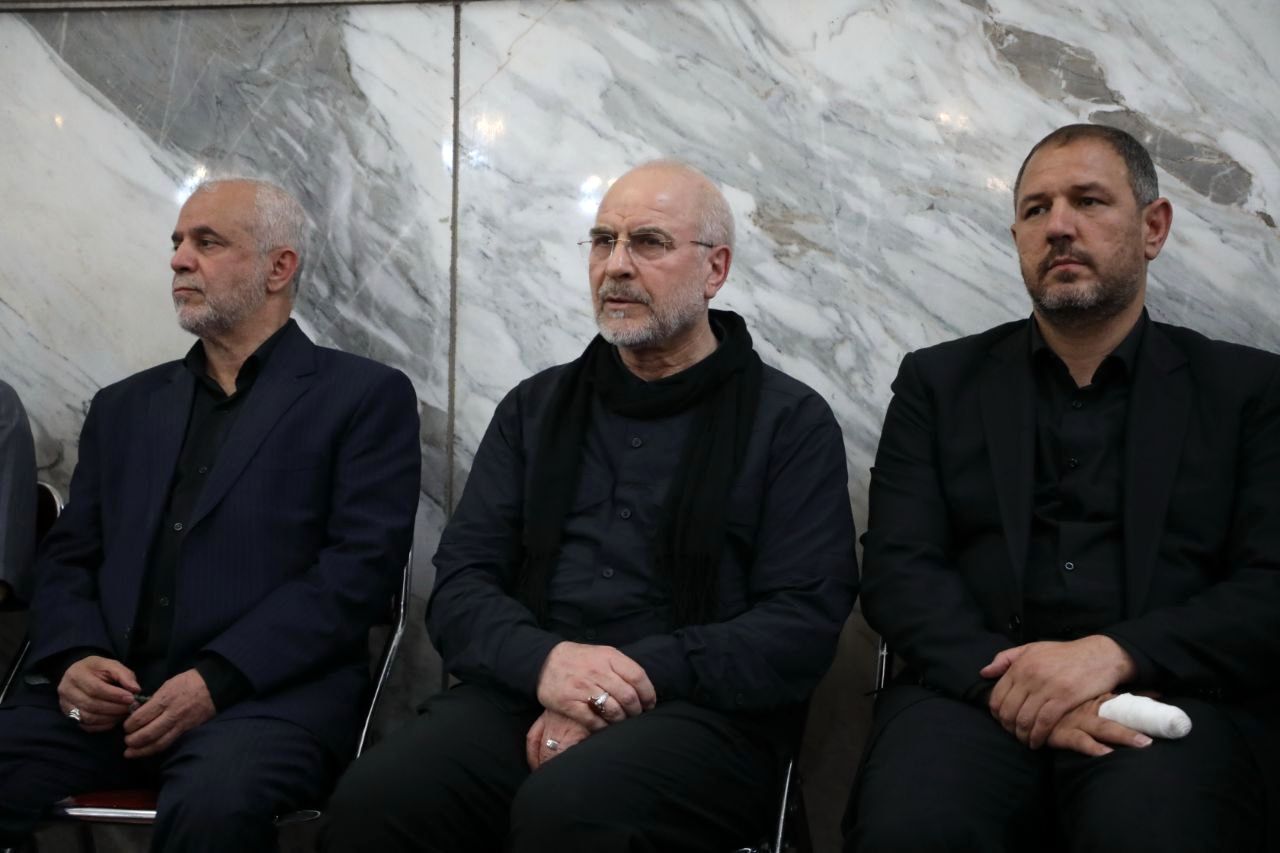 تصاویر: حضور قالیباف و پزشکیان در مراسم بزرگداشت «سردار سرلشکر پاسدار شهید حاج محمد کاظمی»