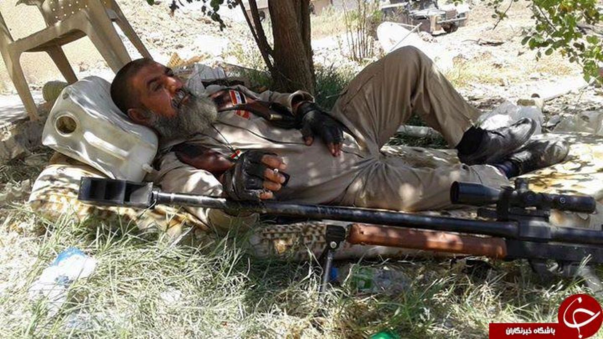 شکارچی داعش +عکس