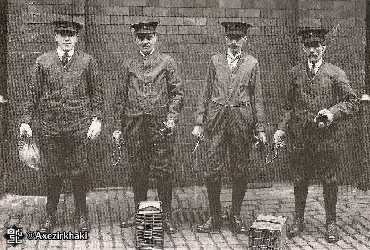 عکس: شغلی متفاوت در انگلستان قدیم!