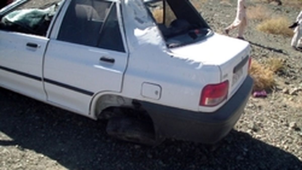 یک کشته و ۴ مجروح در برخورد پراید با ال ۹۰