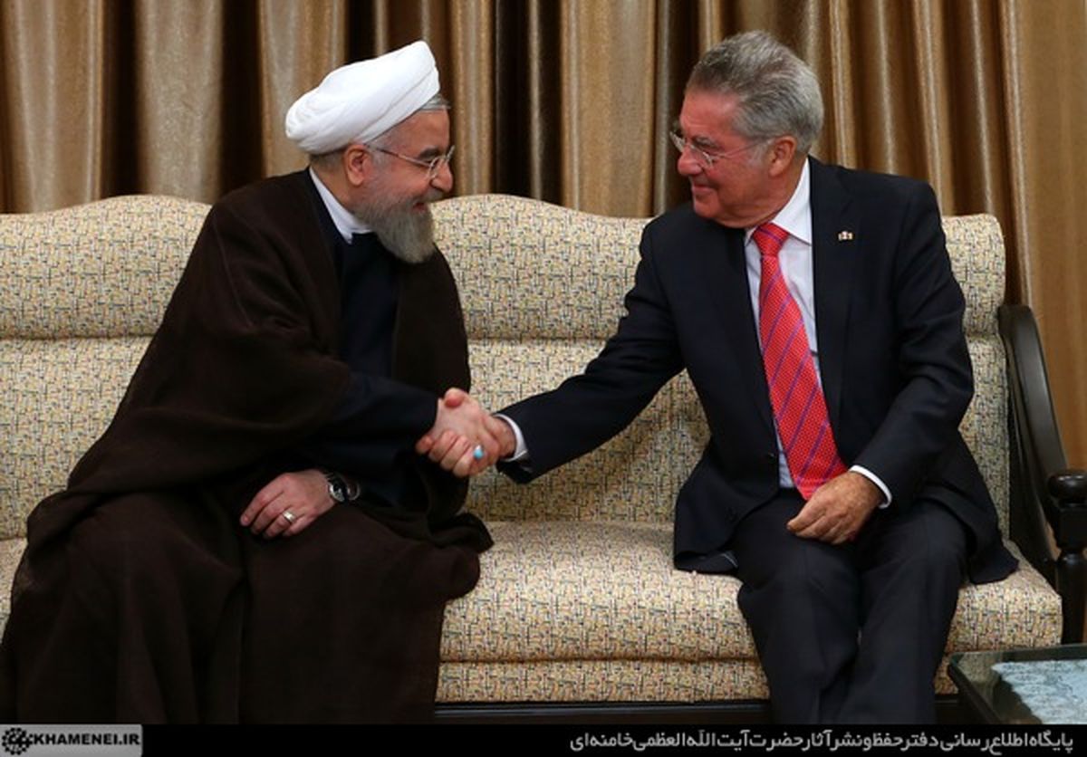 تصاویر:دیدار رئیس‎جمهور اتریش با رهبرانقلاب