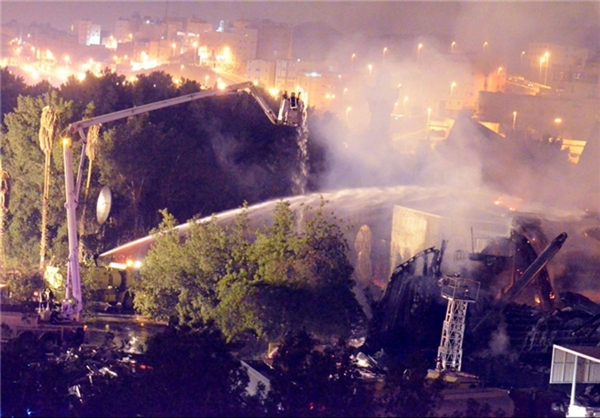 جزئیات‌آتش‌سوزی‌گسترده‌درمکه‌مکرمه/عکس