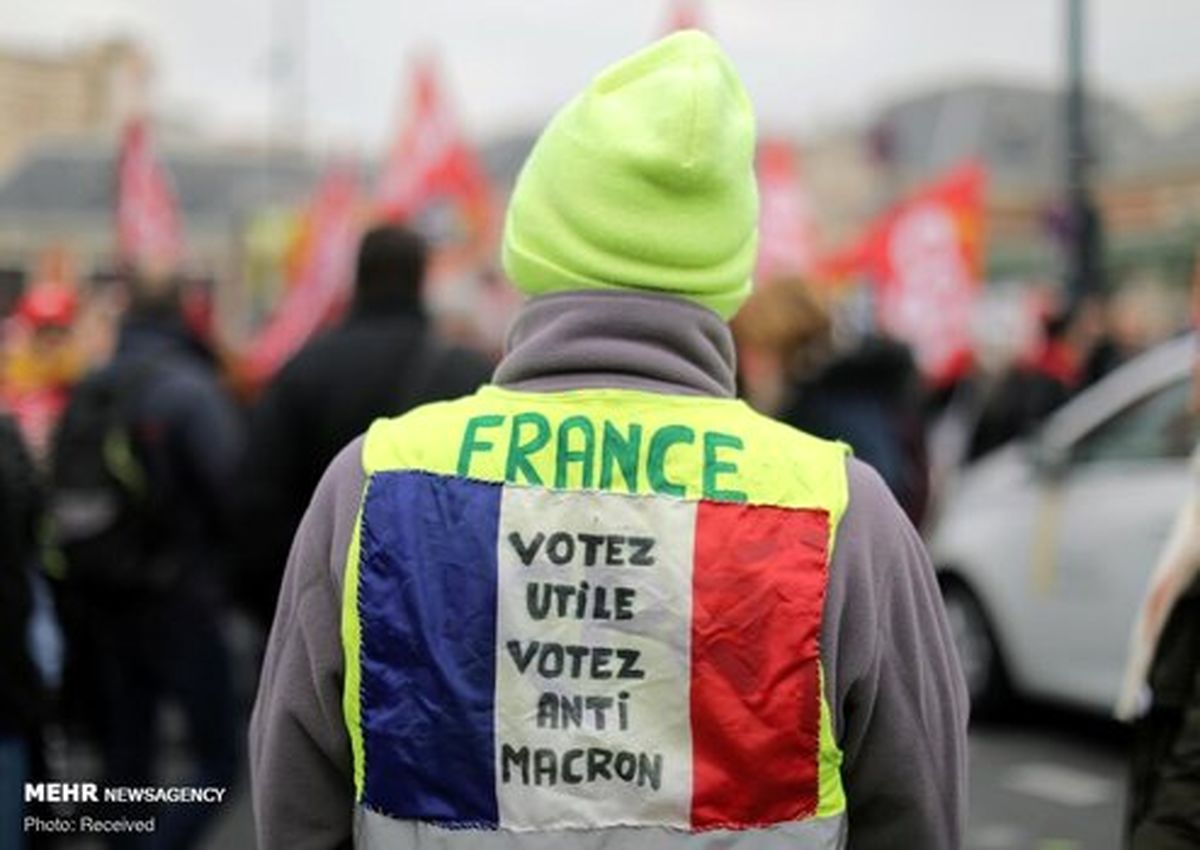 تصاویر: تظاهرات گسترده ضددولتی در فرانسه