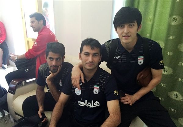 ورود تیم ملی به ترکمنستان/تصاویر