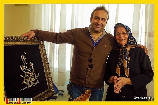 عکس/ مهران احمدی و مادرش