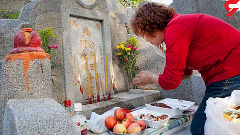 نبش قبر زن و مرد با انگیزه ای عجیب +عکس