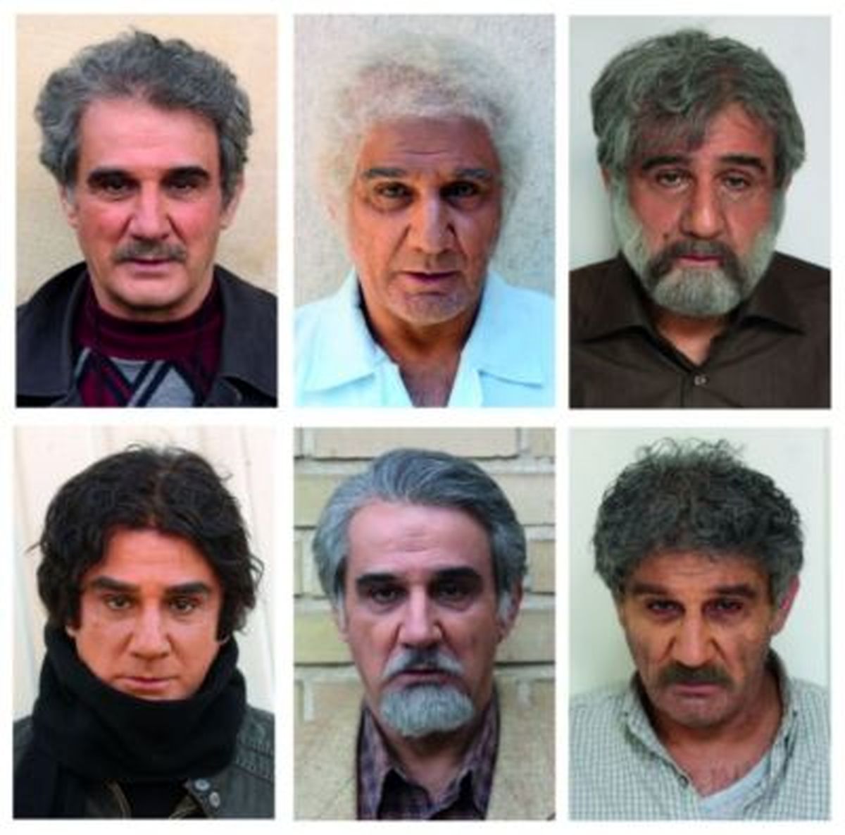 مهدی هاشمی با 6 گریم متفاوت / عکس