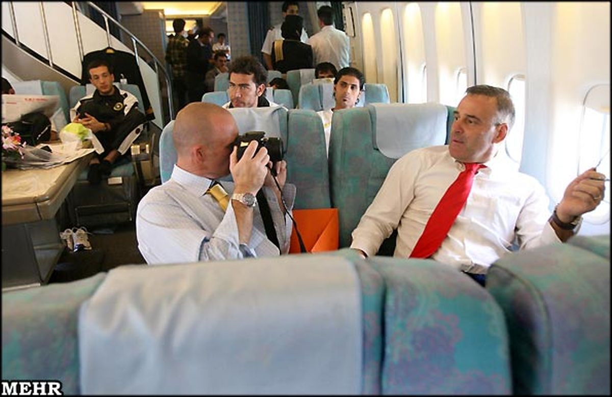 تصویر: سپاهان اصفهان در راه ژاپن