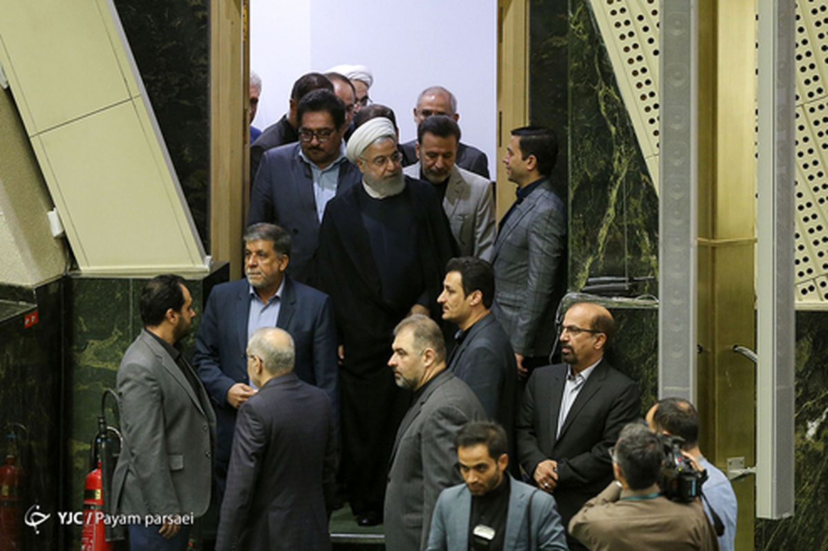 روحانی دوشنبه آینده به مجلس می‌آید