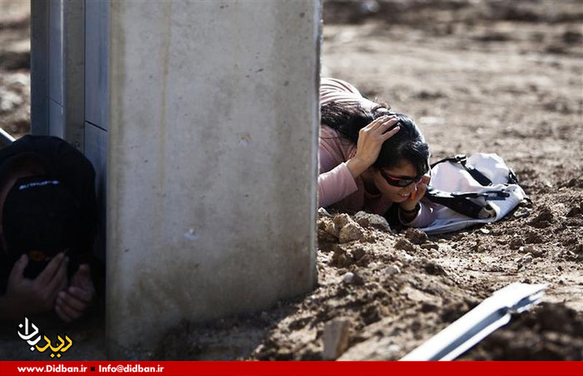 تصاویر/هراساسرائیل از موشک ایرانیفجر