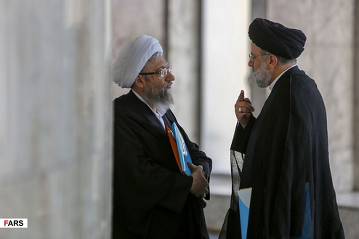 عکسی متفاوت از روسای جدید و قدیم قوه قضاییه