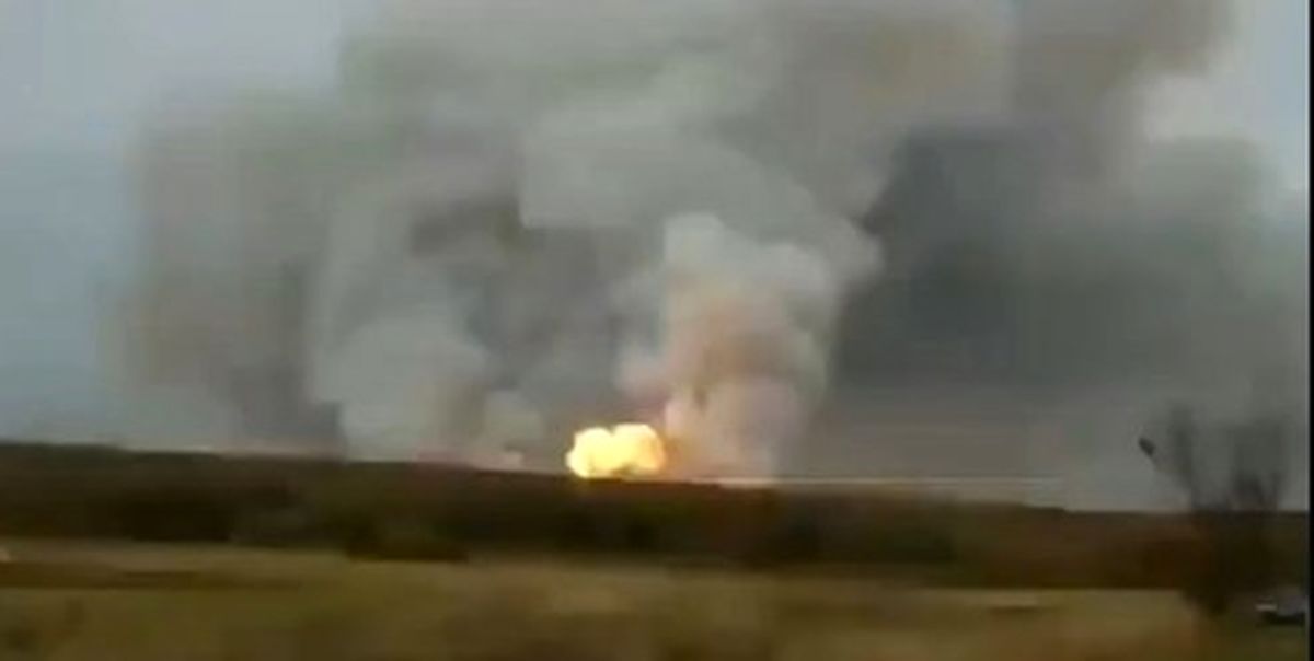 انفجار بزرگ در روسیه/ ۱۰ روستا تخلیه شدند +فیلم