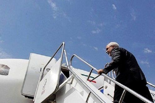 ظریف دمشق را به مقصد تهران ترک کرد