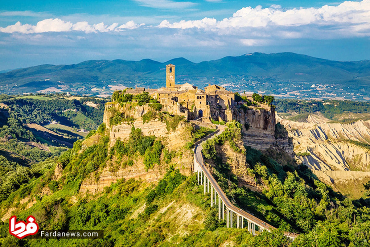 تصاویر: شهر تاریخی خطرناک در ایتالیا