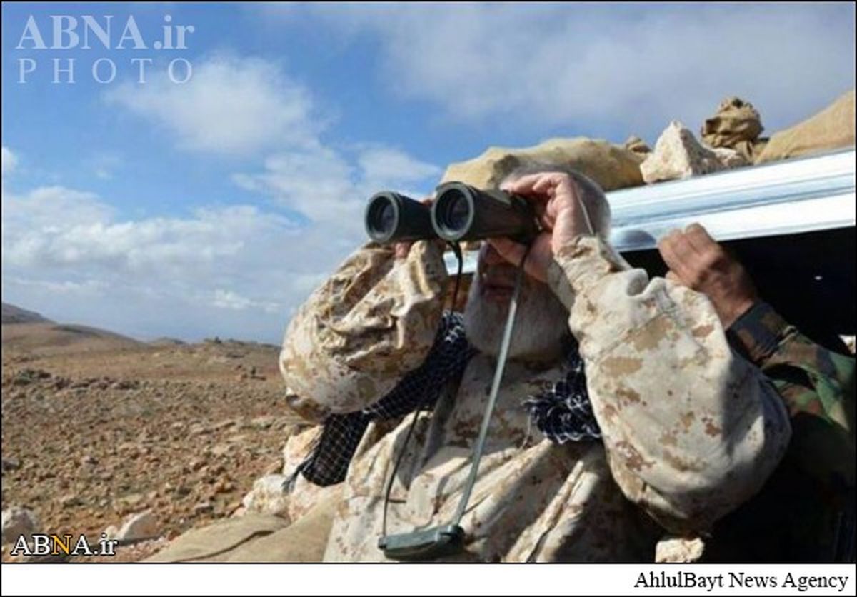 رهبر برجسته‎ حزب‌الله‌ درخط مقدم/تصاویر