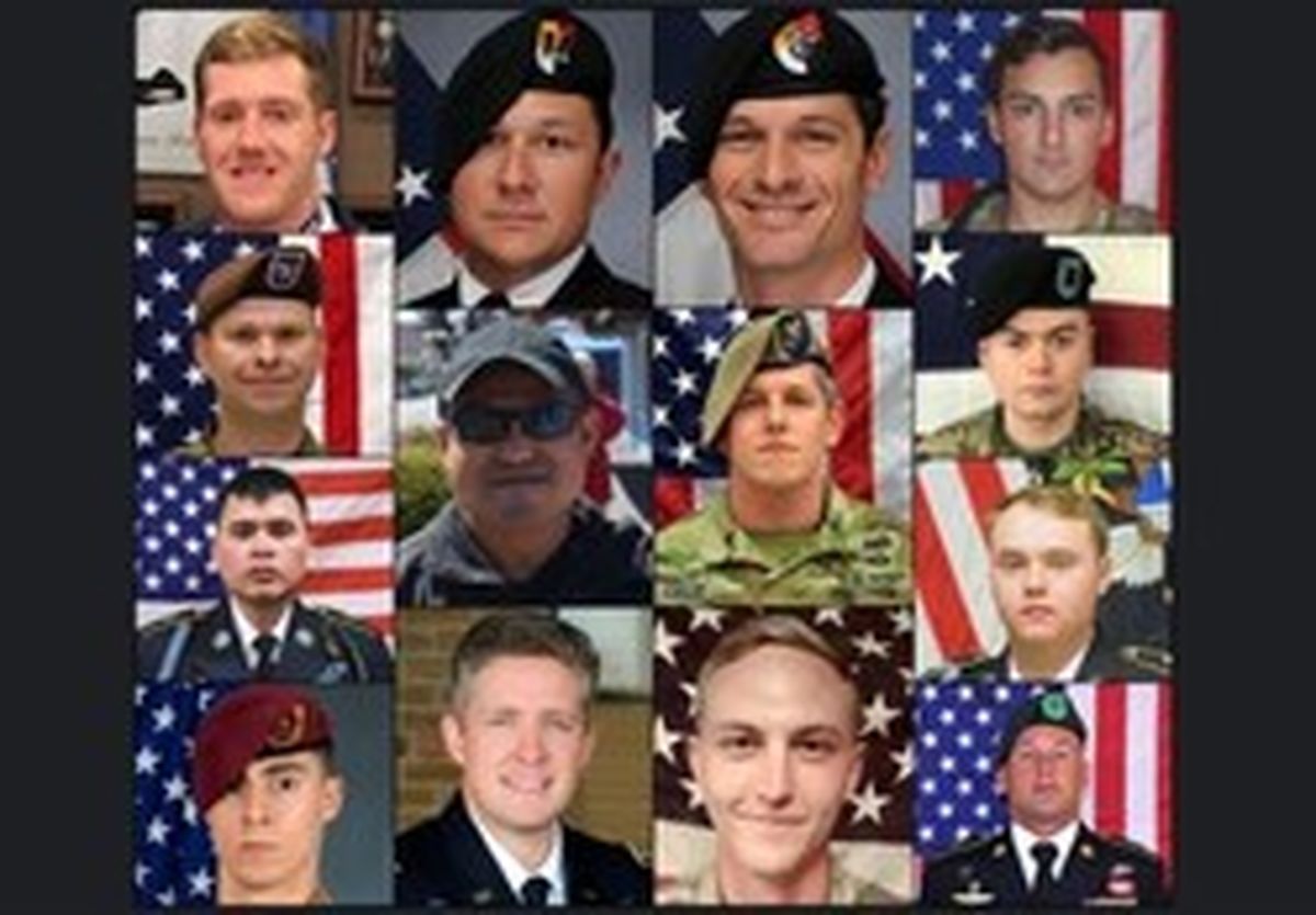 چند نظامی آمریکایی در سال ۲۰۱۸ در افغانستان کشته شدند؟