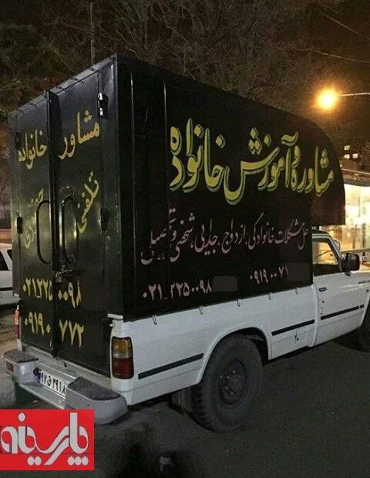 وانت نیسانی که مشاوره ازدواج می دهد! /عکس