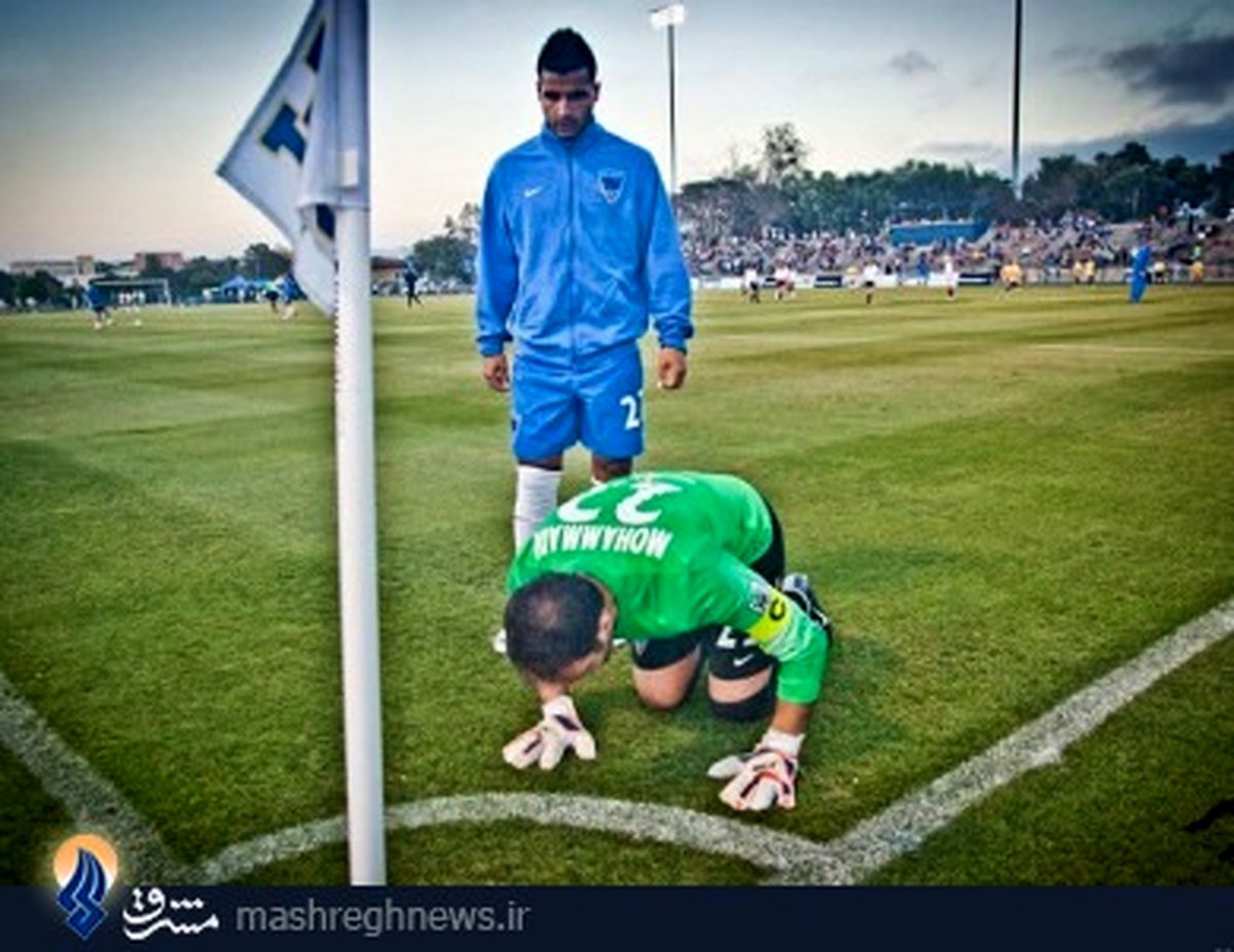 عکس/خداحافظی دروازه‌بان سرخابی‌ها در آمریکا
