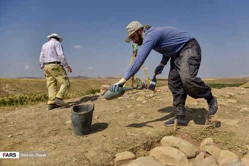 تصاویر: تپه کوزه‌چی زنجان، محوطه صنعتی عصر آهن