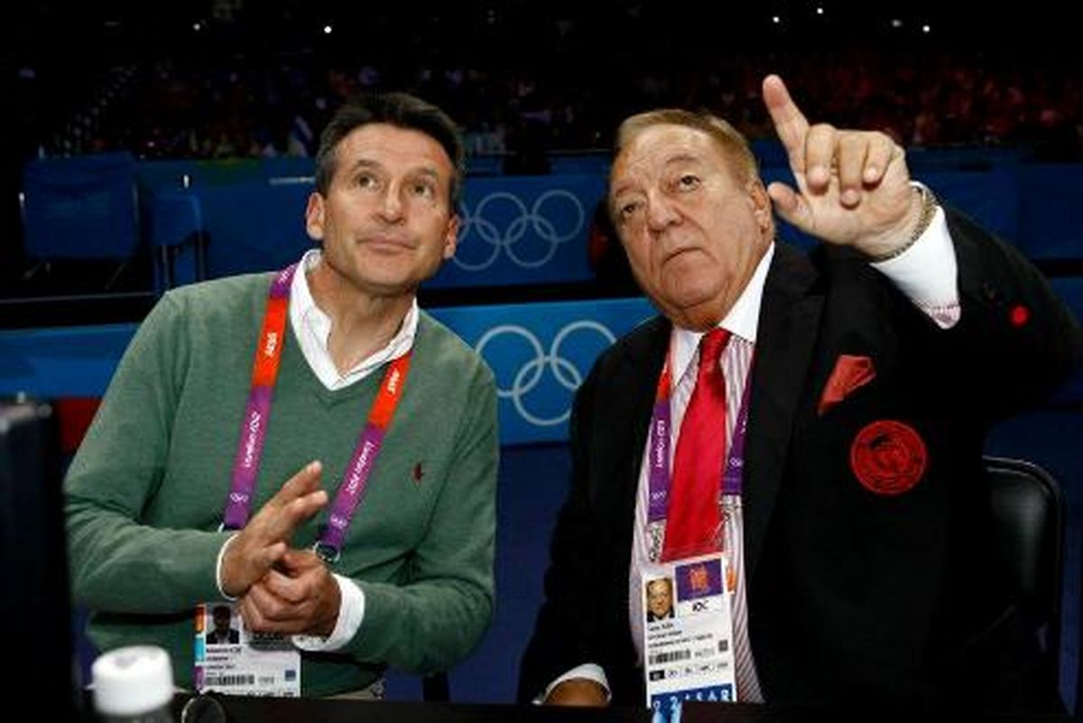 بازدید سران المپیک از مسابقات/عکس