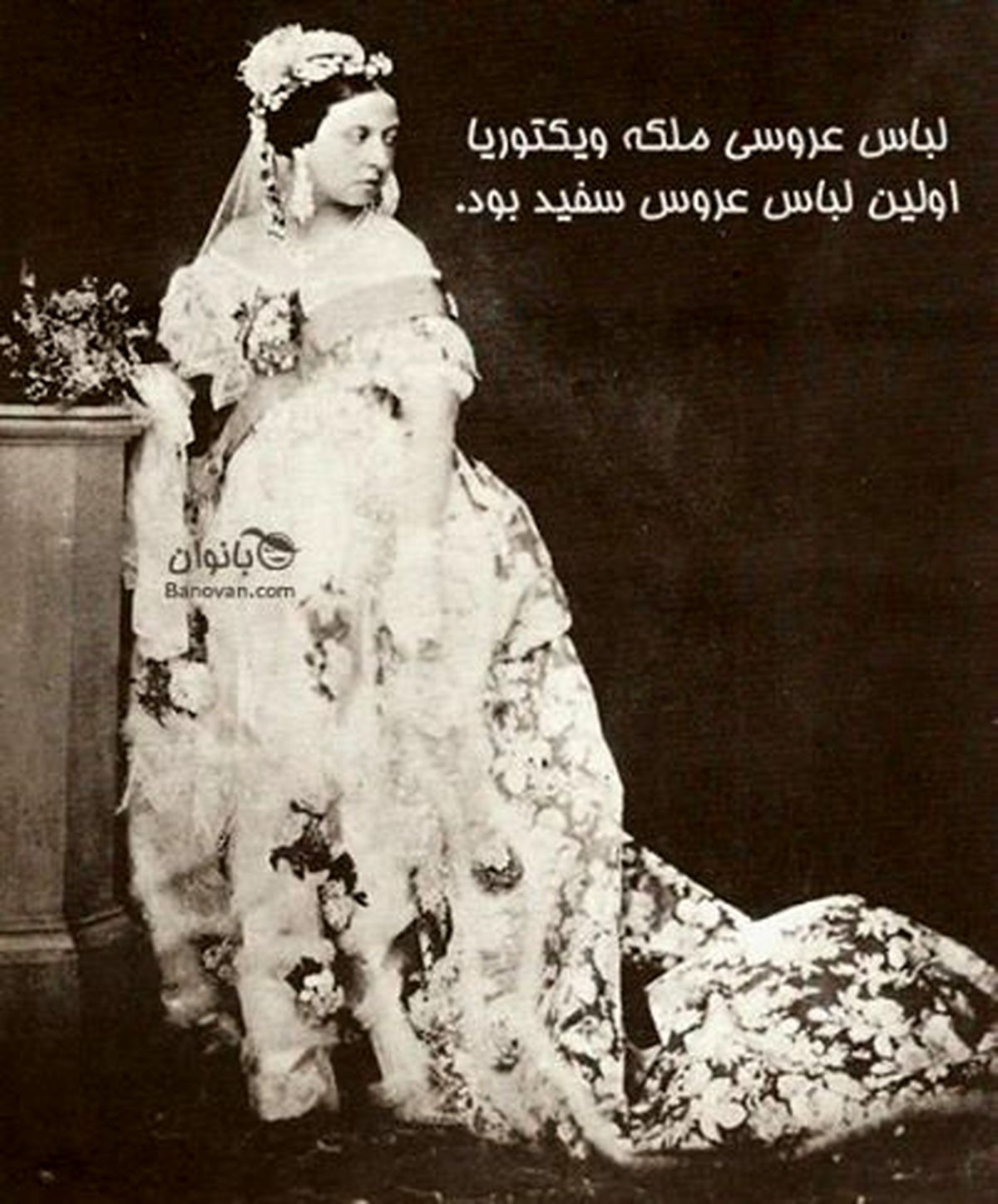 اولین لباس عروس سفید