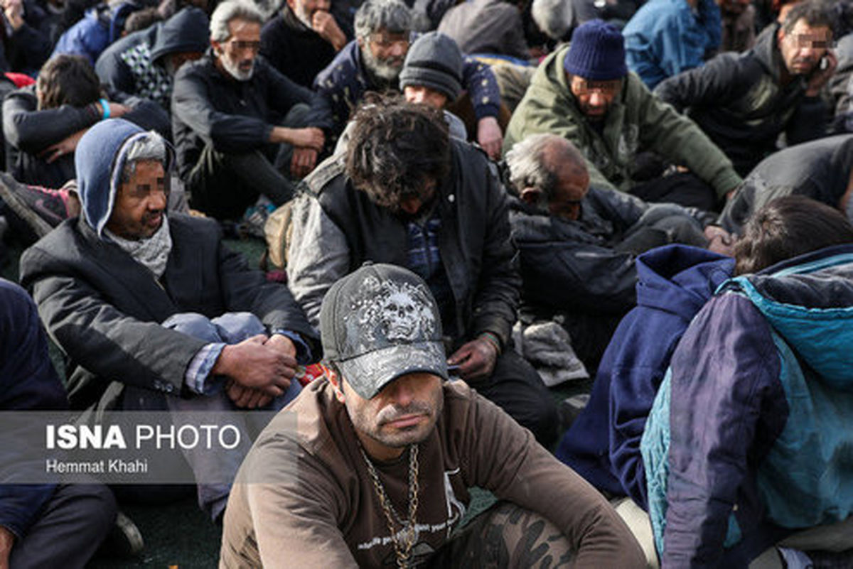 جمعآوری ۴۱۸ معتاد متجاهر در پایتخت