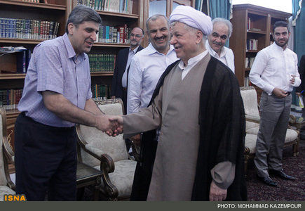 تصاویر/دیدار هاشمی با پیشکسوتان ورزش