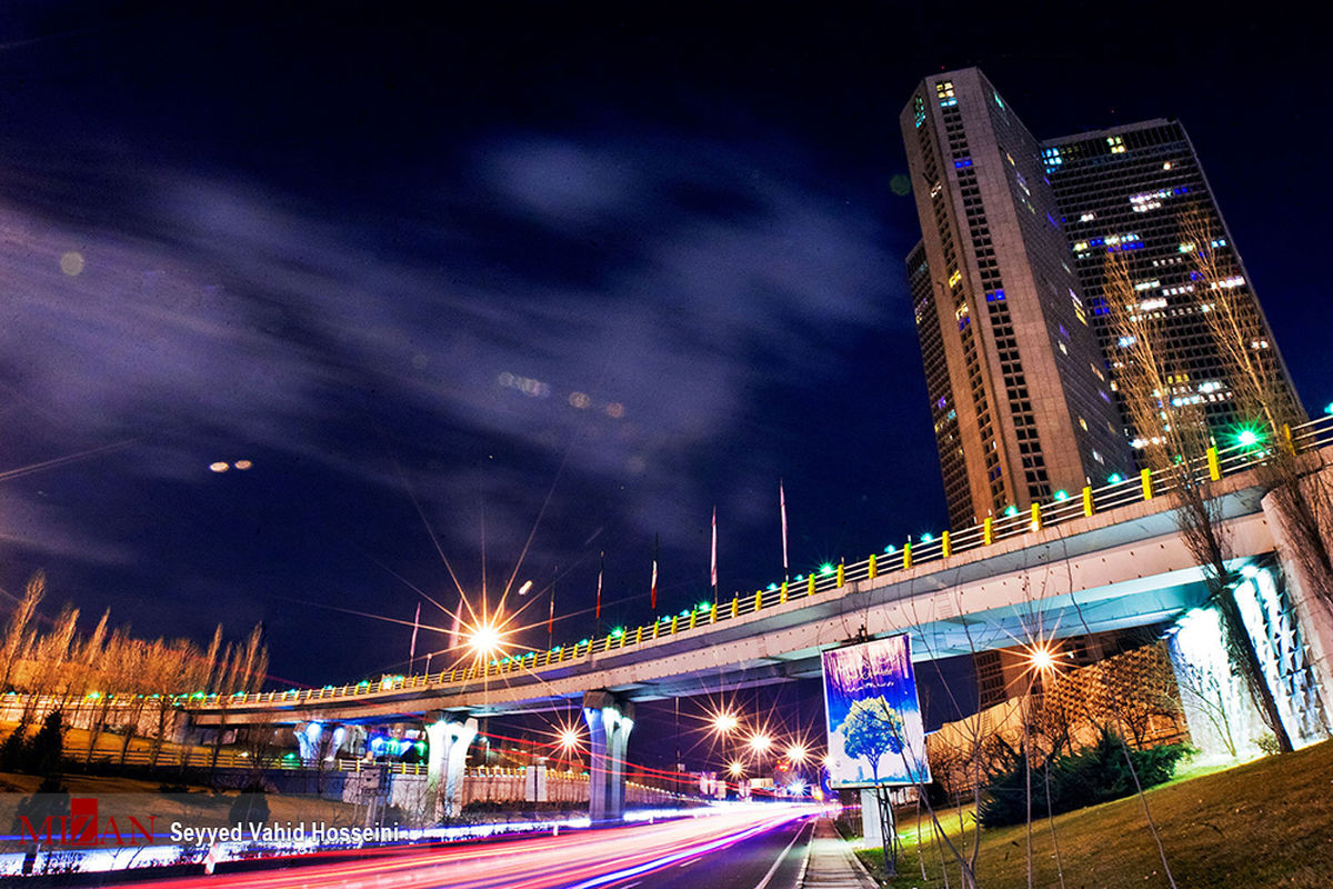 عکس: نمایی متفاوت از شب‌های زیبای تهران
