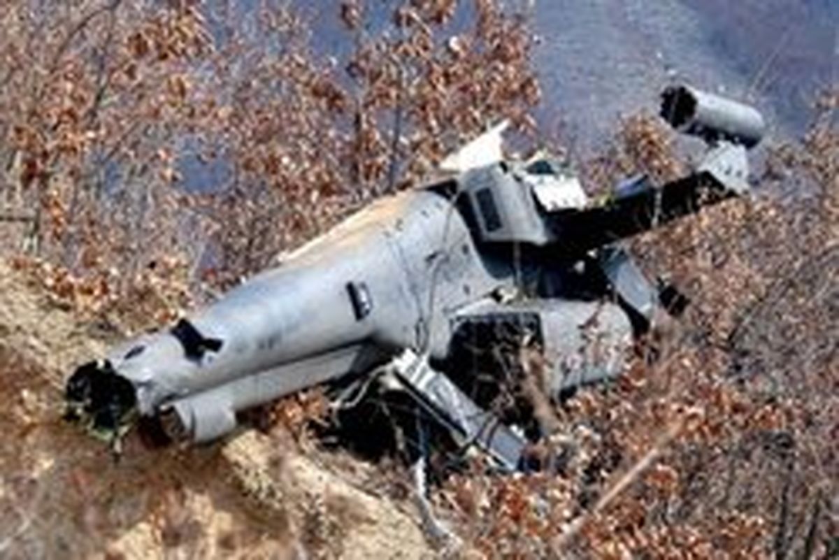 سقوط بالگرد نظامی در کره جنوبی ۵ کشته برجا گذاشت