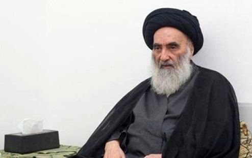 تصویری جدید از آیتالله سیستانی در ۹۰ سالگی
