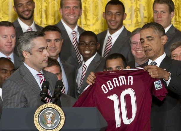 اوباما خود را با مسی مقایسه کرد+ عكس