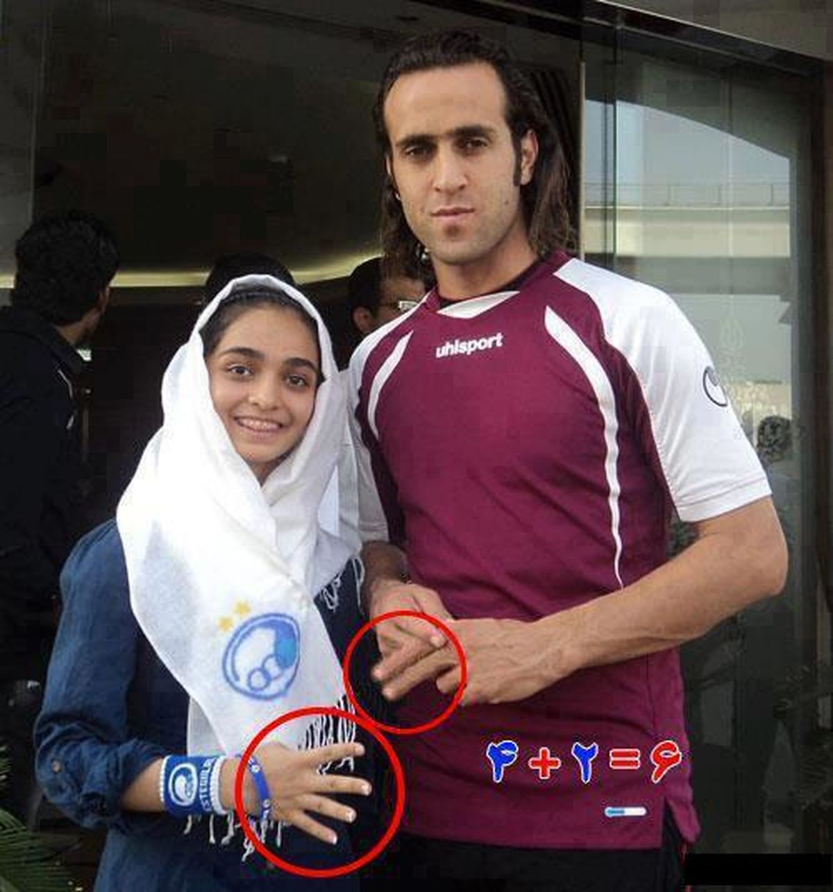 عکس/علی کریمی رو دست نخورد