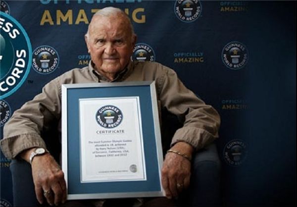 رکورددار تماشای المپیک / عکس