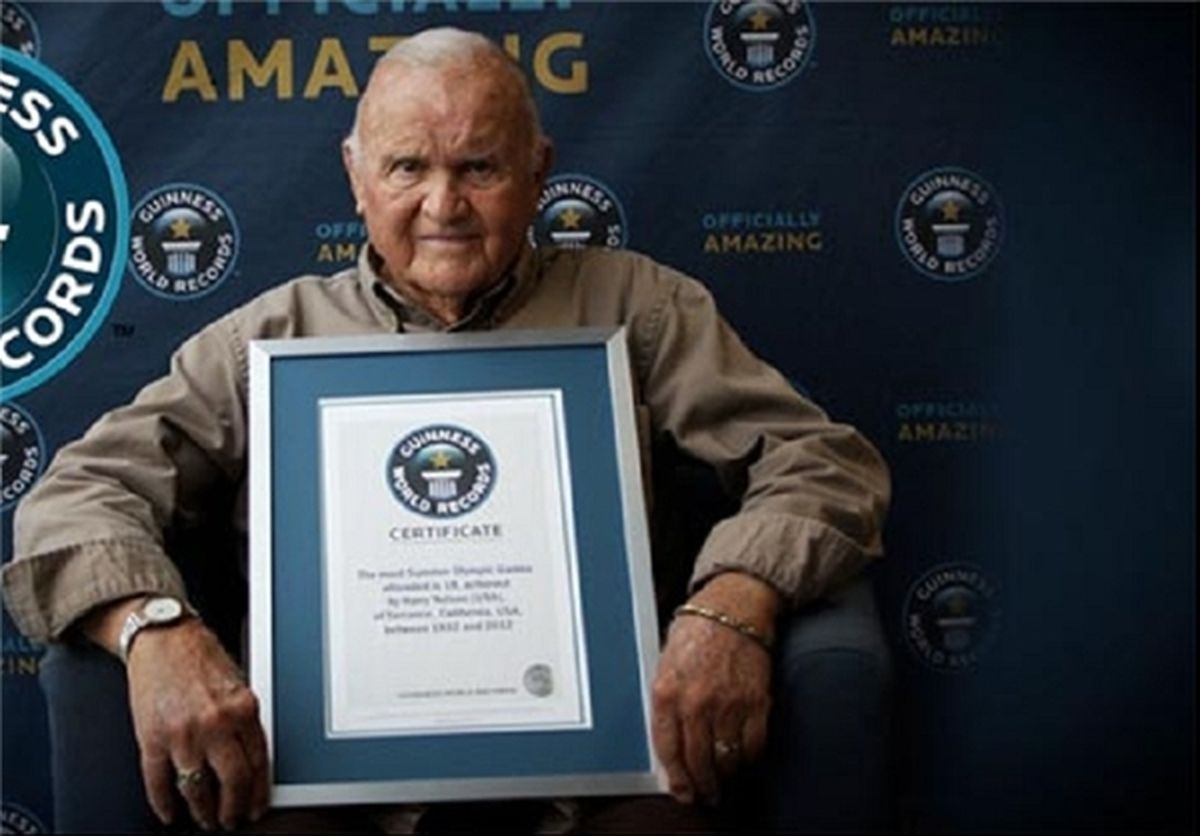 رکورددار تماشای ‌المپیک / عکس