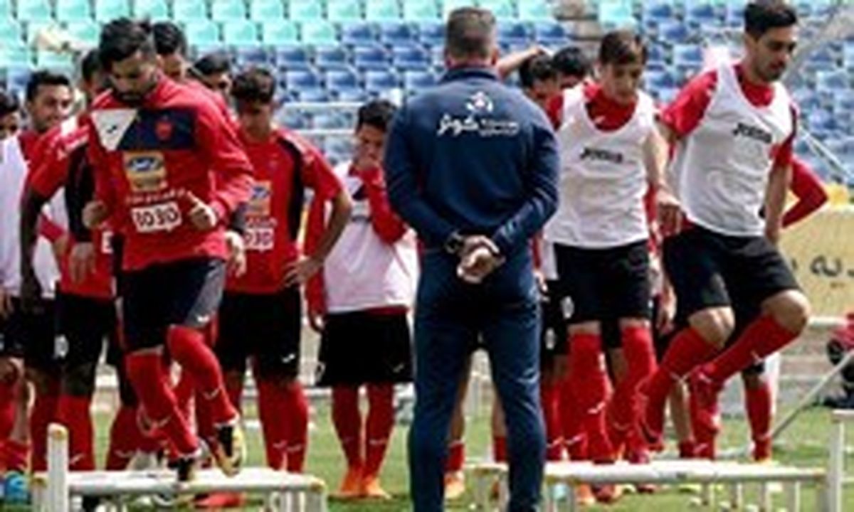 اتفاقات تمرین امروز پرسپولیسی‌ها +تصاویر