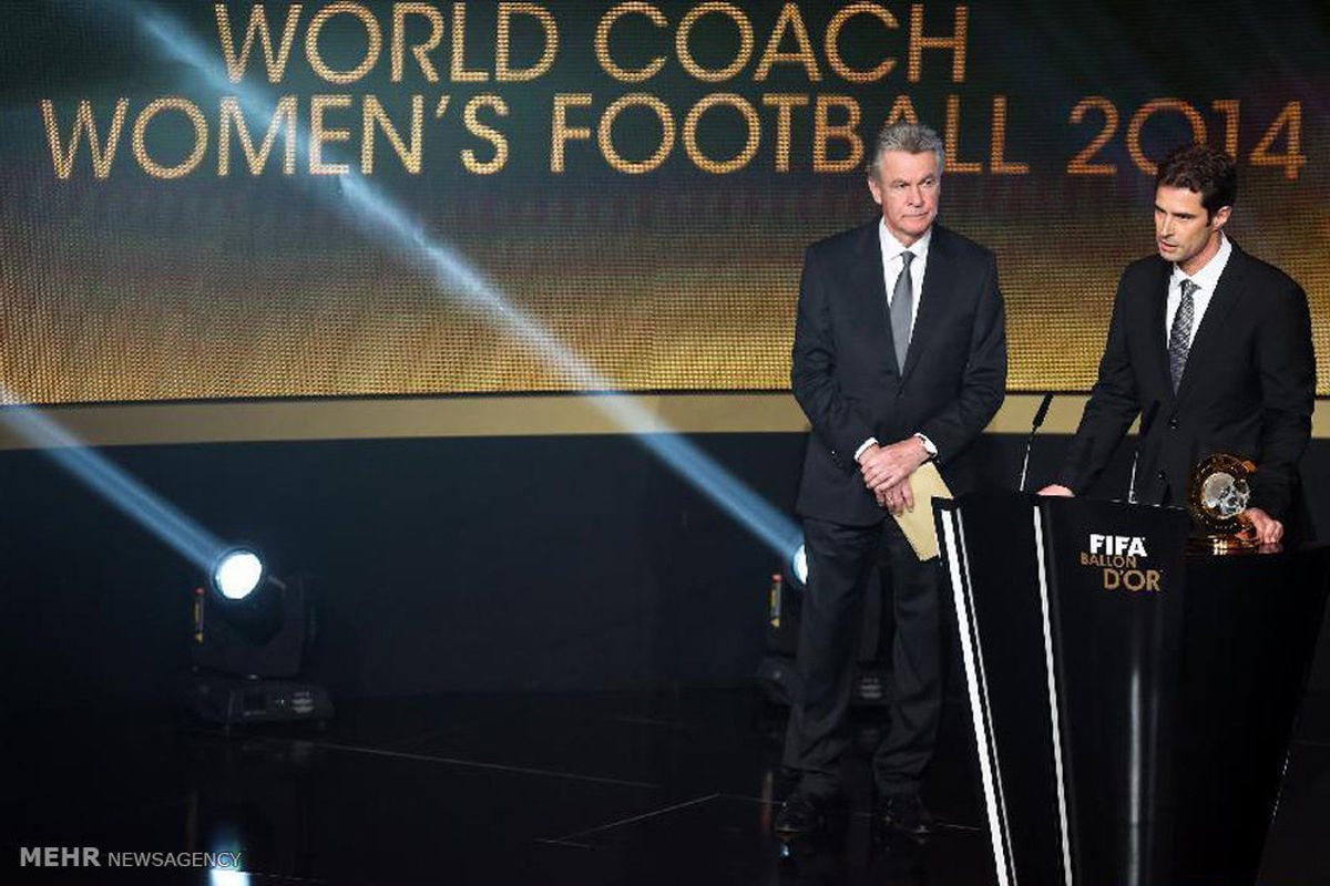 تصاویر/مراسم توپ طلای 2014