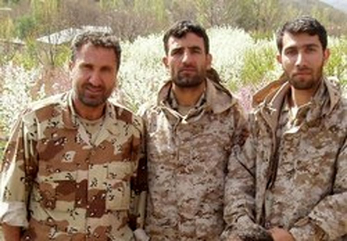 عکس یادگاری نیروهای ویژه صابرین سپاه قبل از شهادت