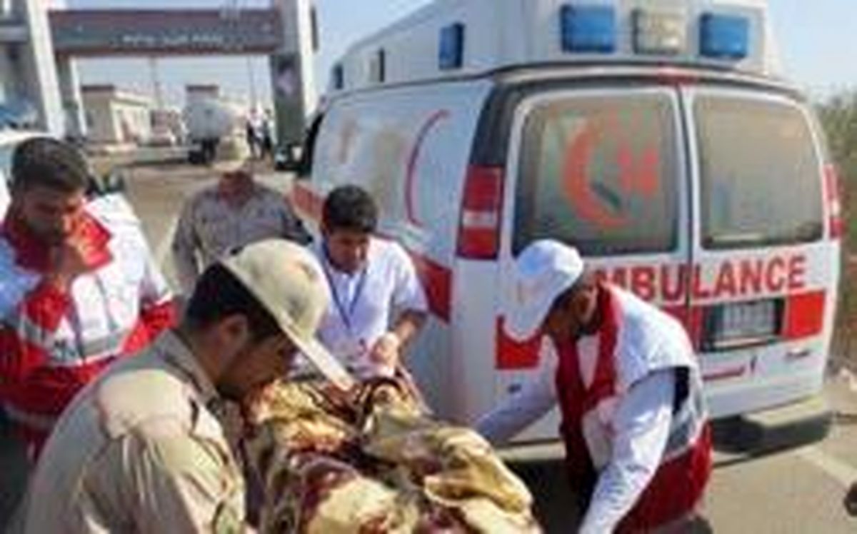 واژگونی مینی‏‌بوس زائران ایرانی در شهر «العماره» +عکس