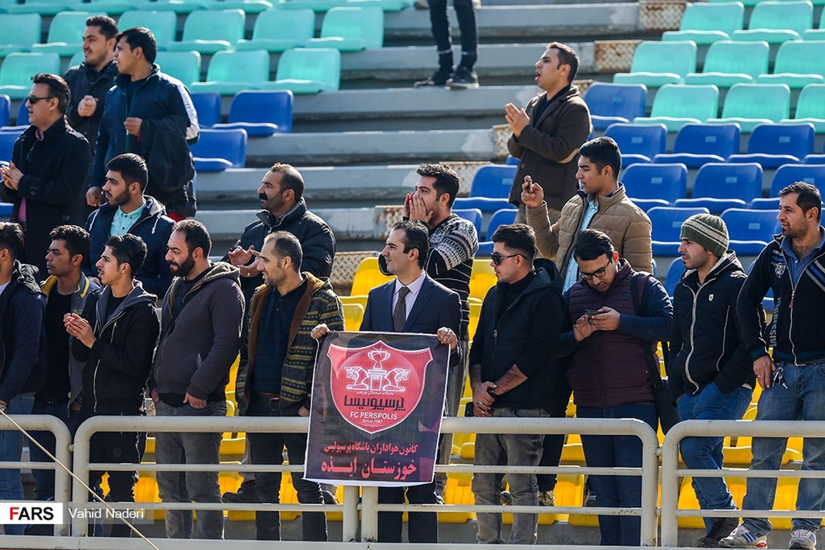 عکس: تماشاگر خاص تمرین پرسپولیس