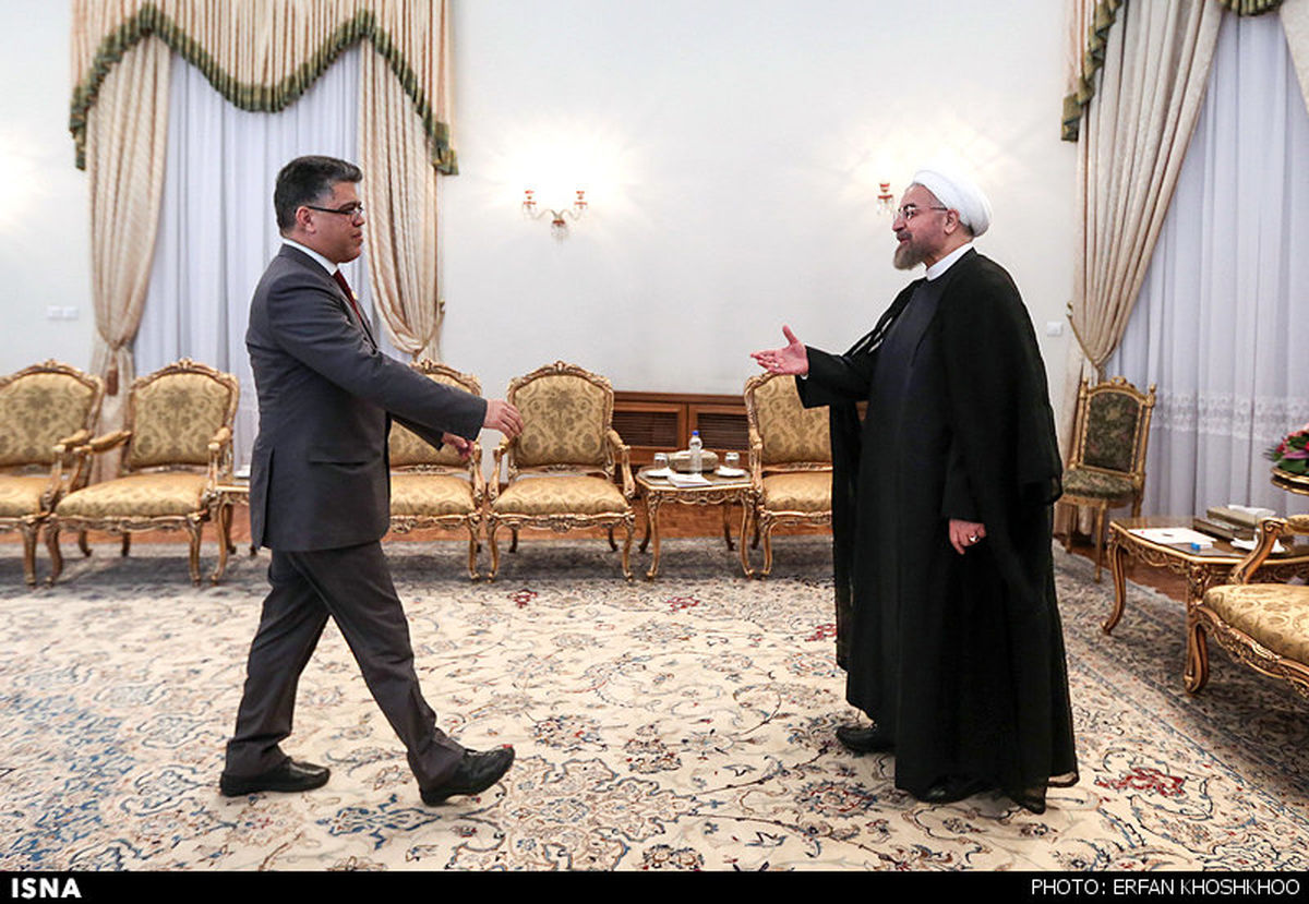 دیدارهای امروز روحانی /تصاویر