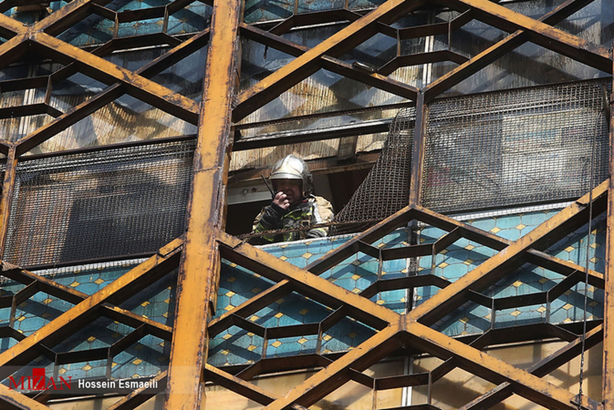 آخرين تصاوير ثبت شده از آتش نشان شهید «علی امينی»