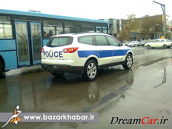 خودرو آمریکایی پلیس تبریز/ تصاوير