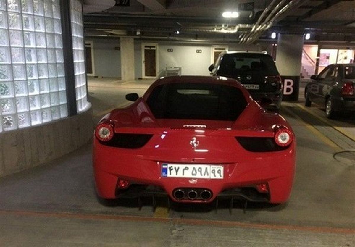 واکنش پلیس به تردد خودروی ۲۰ میلیاردی +عکس