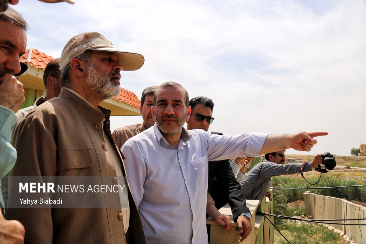 تصاویر: بازدید وزیر کشور از پایانه مرزی خسروی